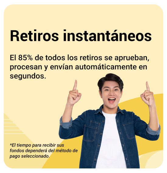 Instant withdrawal