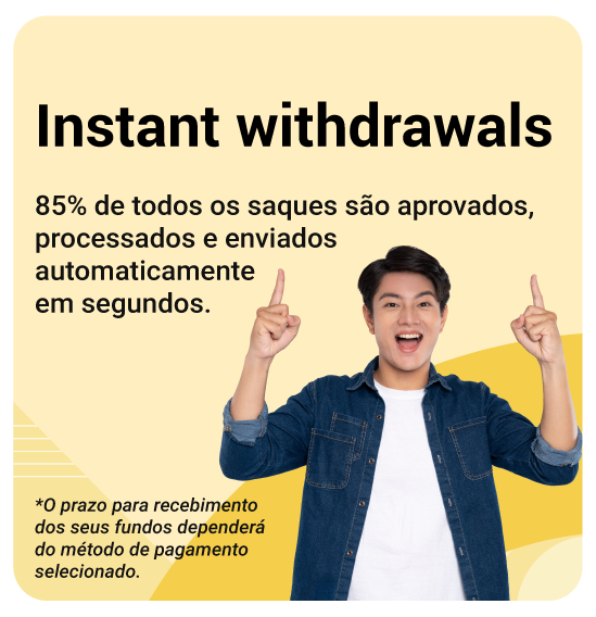 Instant withdrawal