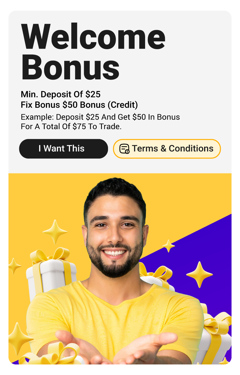 icon or image showing the welcome bonus
