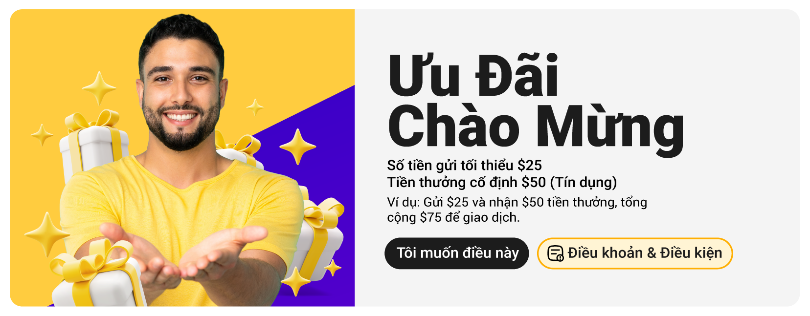 icon or image showing the welcome bonus