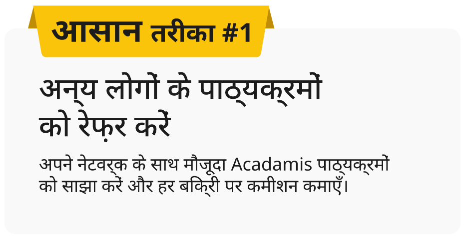 Monaxa में पहली आसान विधि को दर्शाने वाला आइकन या प्रतिनिधि छवि