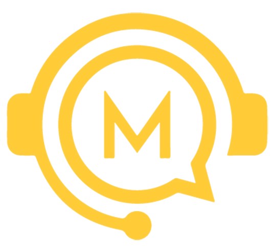 Support headset with Monaxa mark